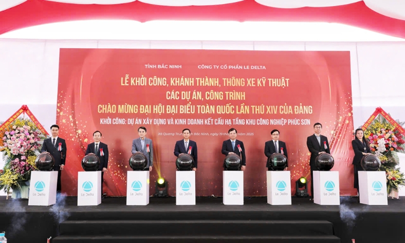  Khởi công xây dựng hạ tầng Khu công nghiệp Phúc Sơn